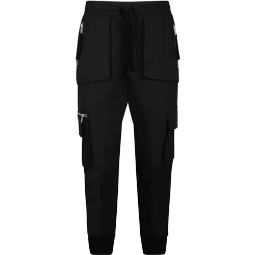 Drop Crotch Trousers with Pockets , male, Sizes: L, S - Thom Krom - Modalova