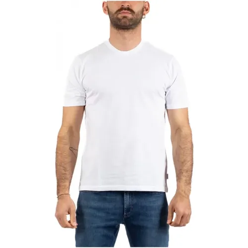 Herren T-Shirt Klassischer Stil , Herren, Größe: S - Aspesi - Modalova