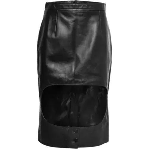 Pre-owned Leather bottoms , female, Sizes: S - Burberry Vintage - Modalova