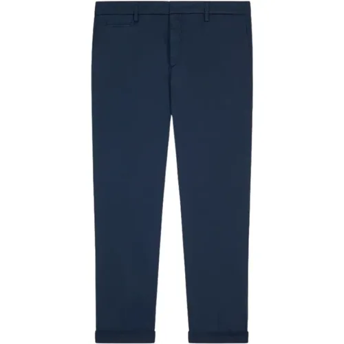 Carrot Raso Pants , male, Sizes: W33, W35 - Dondup - Modalova