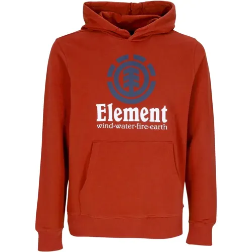 Lightweight Hooded Sweatshirt Vertical Hoodie , male, Sizes: L, XL, M - Element - Modalova