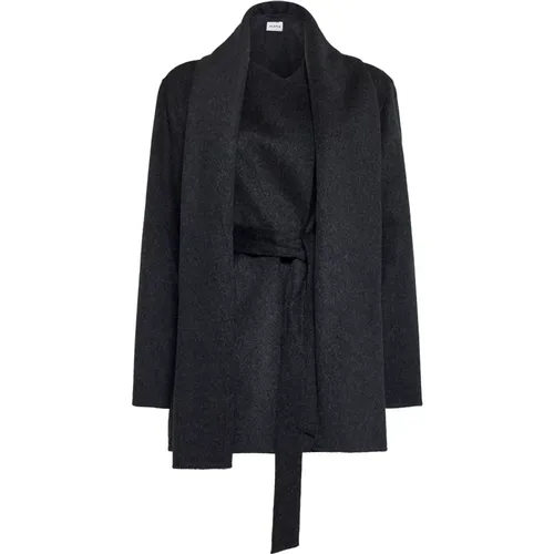 Anthracite Winter Coat , female, Sizes: L - P.a.r.o.s.h. - Modalova