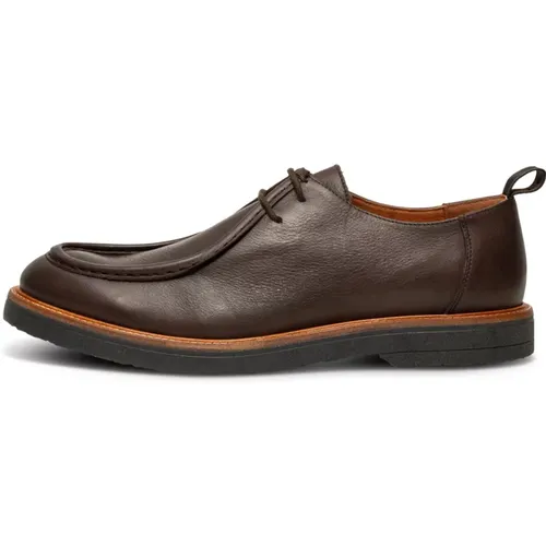 Modern Wallabee Leather Shoes , male, Sizes: 10 UK, 12 UK, 7 UK, 9 UK, 8 UK, 11 UK - Shoe the Bear - Modalova