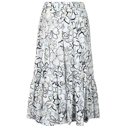 Midi Skirts , female, Sizes: M - Attic and Barn - Modalova