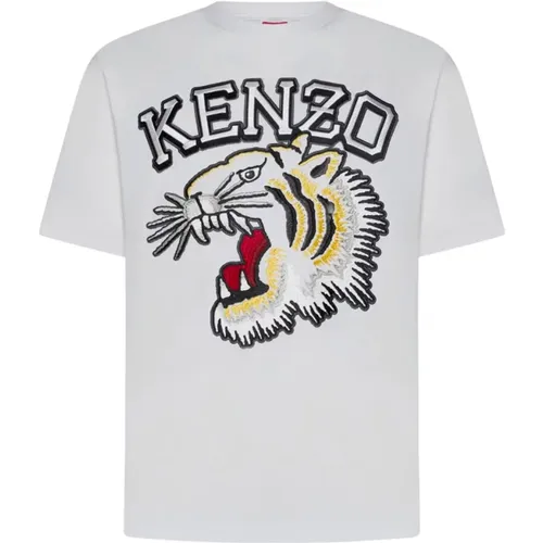 Fe55Ts1874Sg Short Sleeve T-Shirt , male, Sizes: 2XL - Kenzo - Modalova