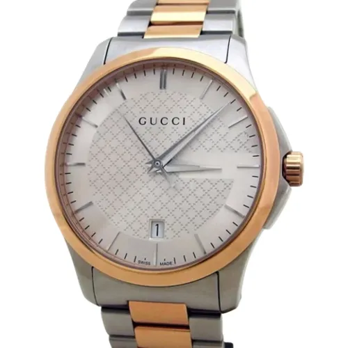 Pre-owned Rose Gold watches , female, Sizes: ONE SIZE - Gucci Vintage - Modalova