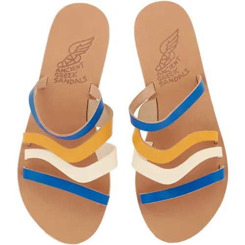 Stilvolle flache Sandalen , Damen, Größe: 36 EU - Ancient Greek Sandals - Modalova