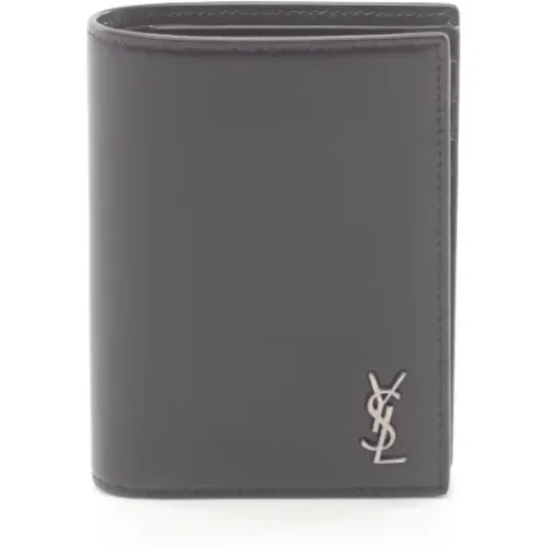 Pre-owned Leather wallets , female, Sizes: ONE SIZE - Yves Saint Laurent Vintage - Modalova