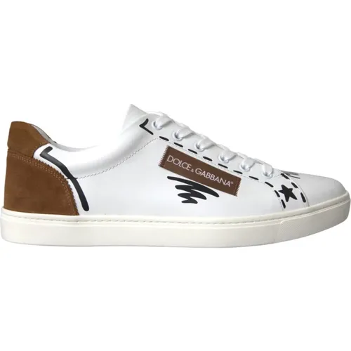 Logo Low Top Sneakers Schuhe - Dolce & Gabbana - Modalova