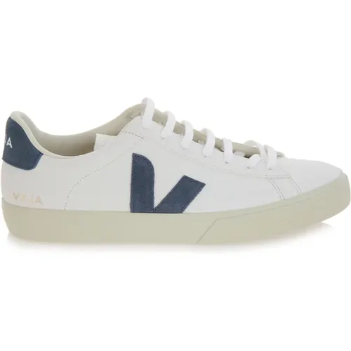 Campo Leder Sneakers Weiß Multi , Herren, Größe: 41 EU - Veja - Modalova