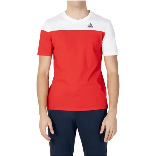 Short Sleeve T-Shirt , male, Sizes: S, 2XL, L - Le Coq Sportif - Modalova