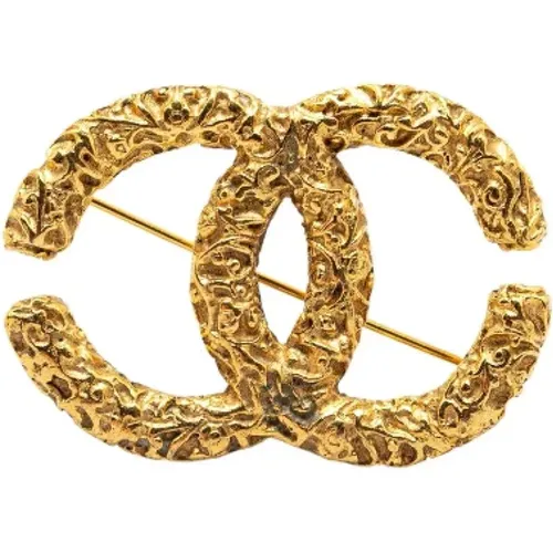 Pre-owned Metal brooches , female, Sizes: ONE SIZE - Chanel Vintage - Modalova