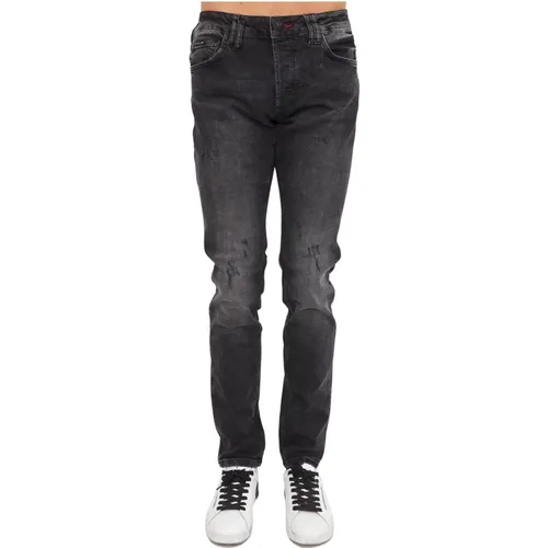 Slim-fit Jeans , male, Sizes: W33 - Philipp Plein - Modalova