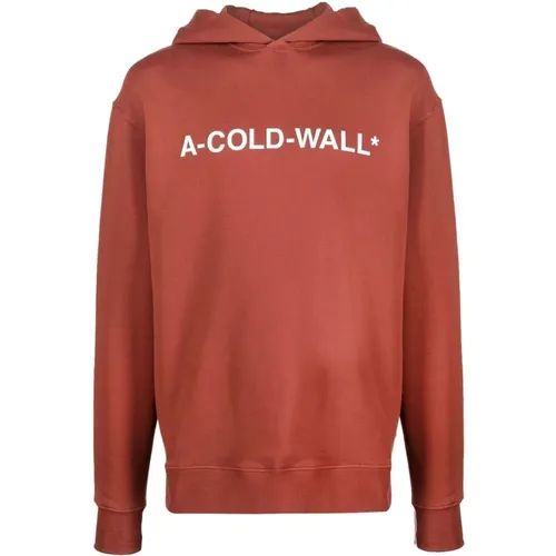 Logo-Print-Hoodie , Herren, Größe: M - A-COLD-WALL - Modalova