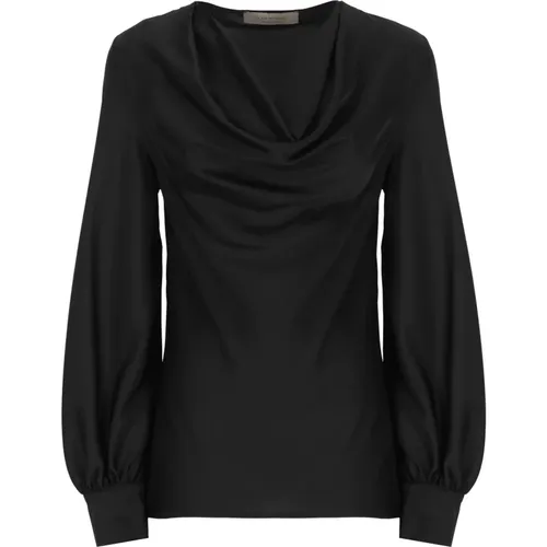 V-Neck Long Sleeve Blouse , female, Sizes: XS - D.Exterior - Modalova