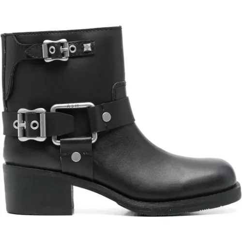 Schwarze Stiefel für Frauen , Damen, Größe: 36 EU - Ash - Modalova