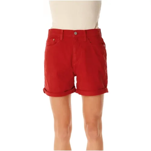 High-Waist Denim Shorts , Damen, Größe: W25 - ARMEDANGELS - Modalova