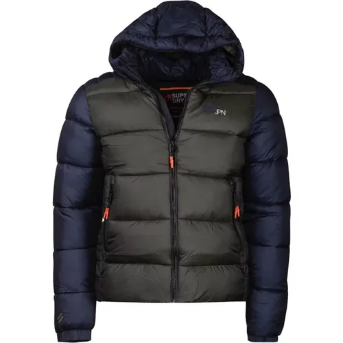 Urban Hooded Jacket , male, Sizes: S, M, XL - Superdry - Modalova