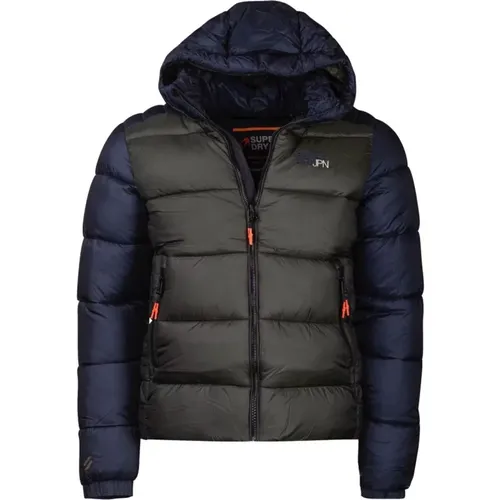 Urban Hooded Jacket , male, Sizes: S, XL - Superdry - Modalova