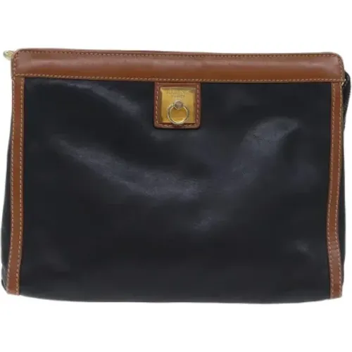 Pre-owned Leder clutches , Damen, Größe: ONE Size - Celine Vintage - Modalova