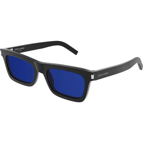Blue Sonnenbrillen Betty SL 467 , Damen, Größe: 54 MM - Saint Laurent - Modalova