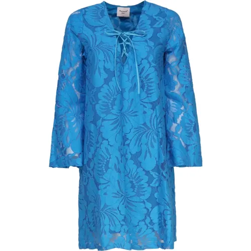 Turquoise Dresses Collection , female, Sizes: L, S - Mariuccia Milano - Modalova