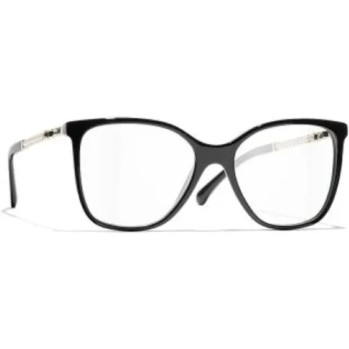 Schwarze Optische Brille für den täglichen Gebrauch , Damen, Größe: 54 MM - Chanel - Modalova