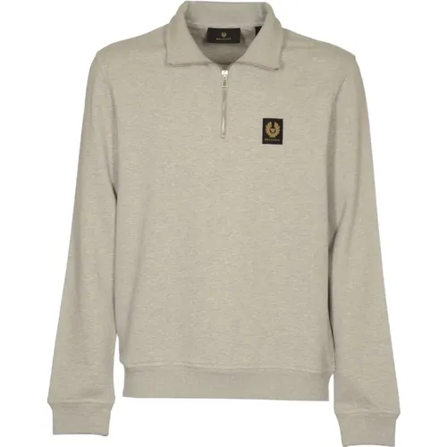 Casual Quarter Zip Sweatshirt , male, Sizes: L, XL, 2XL - Belstaff - Modalova