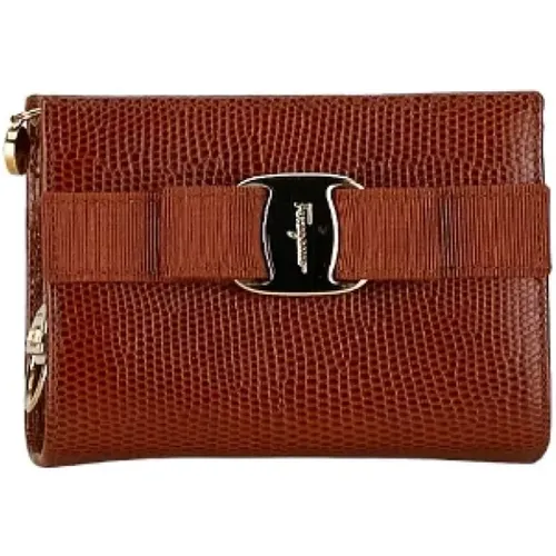 Pre-owned Leder handtaschen - Salvatore Ferragamo Pre-owned - Modalova