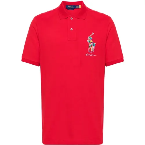 Casual Short Sleeve Polo Shirt , male, Sizes: XL, 2XL - Polo Ralph Lauren - Modalova