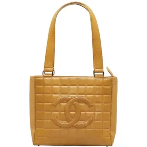 Pre-owned Leather totes , female, Sizes: ONE SIZE - Chanel Vintage - Modalova