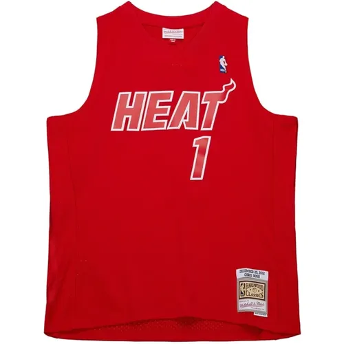 NBA Heat 2012 Chris Bosh Trikot , Herren, Größe: XL - Mitchell & Ness - Modalova