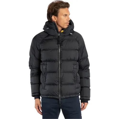 Down Jacket with Hood and Zip Closure , male, Sizes: 2XL - Parajumpers - Modalova