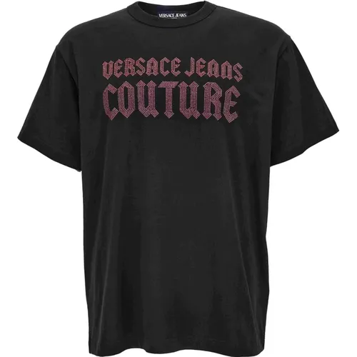 T-Shirts und Polos , Herren, Größe: S - Versace Jeans Couture - Modalova