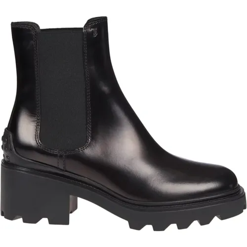 Schwarze Damen Stiefeletten Tod's - TOD'S - Modalova