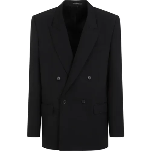 Wool Regular Jacket , male, Sizes: S, M - Balenciaga - Modalova
