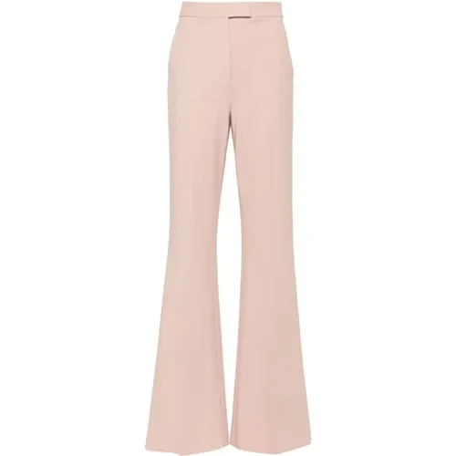 Powder Trousers with Pressed Crease , female, Sizes: XS, S, 2XS - Max Mara - Modalova