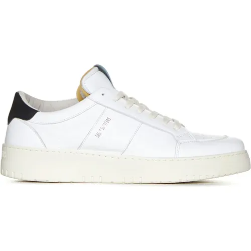 Weiße Casual Sneakers , Herren, Größe: 45 EU - Saint Sneakers - Modalova
