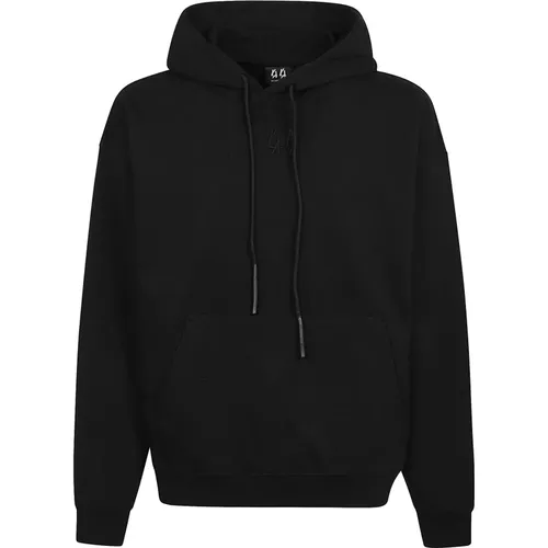 Cotton Hooded Sweatshirt Aw24 , male, Sizes: XL - 44 Label Group - Modalova