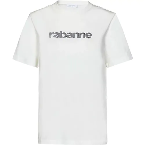 Women's Clothing T-Shirts & Polos Ss24 , female, Sizes: S - Paco Rabanne - Modalova