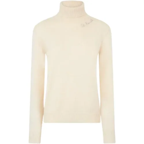 Cashmere Blend Turtleneck , female, Sizes: XS - MC2 Saint Barth - Modalova