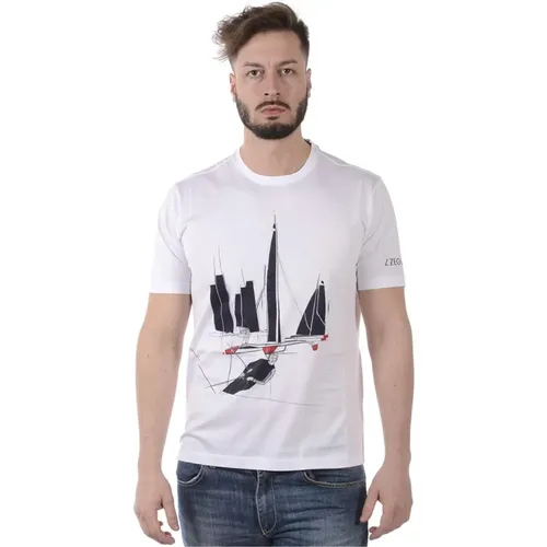 Casual T-Shirt Sweatshirt , Herren, Größe: XL - Ermenegildo Zegna - Modalova