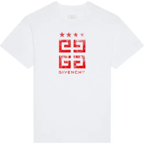 Vintage Logo Cotton T-Shirt , female, Sizes: L, XL - Givenchy - Modalova