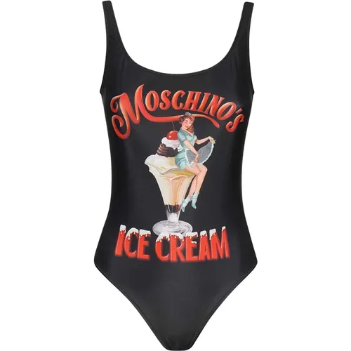 One-piece Swimsuit , female, Sizes: M - Moschino - Modalova
