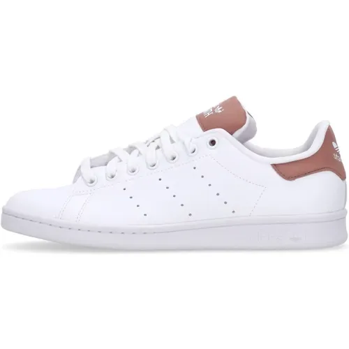 Stan Smith Niedriger Sneaker Weiß Ton , Herren, Größe: 45 1/3 EU - Adidas - Modalova