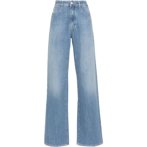 Washed Denim Jeans with Embroidered Logo , female, Sizes: W25 - Jacob Cohën - Modalova