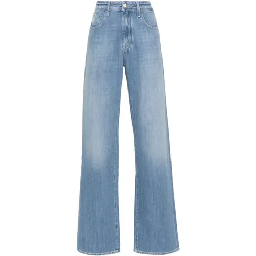 Washed Denim Jeans with Embroidered Logo , female, Sizes: W25, W27 - Jacob Cohën - Modalova