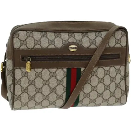 Pre-owned Canvas gucci-bags , female, Sizes: ONE SIZE - Gucci Vintage - Modalova