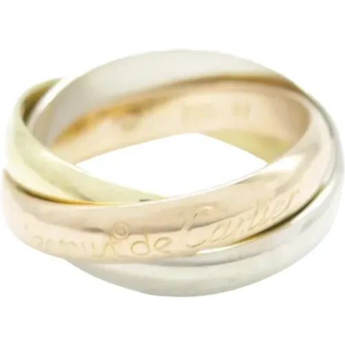 Pre-owned Gold rings , female, Sizes: ONE SIZE - Cartier Vintage - Modalova