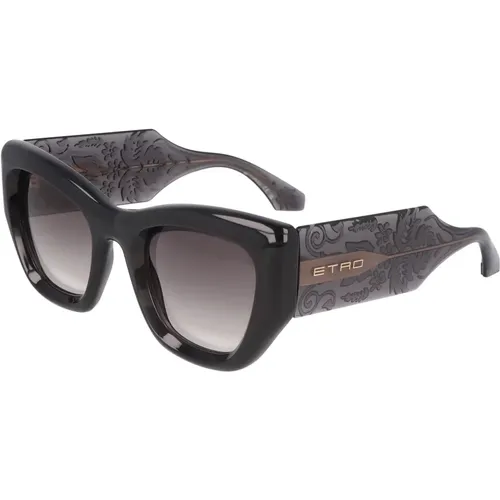 Sonnenbrille mit Unregelmäßiger Form , Damen, Größe: 51 MM - ETRO - Modalova